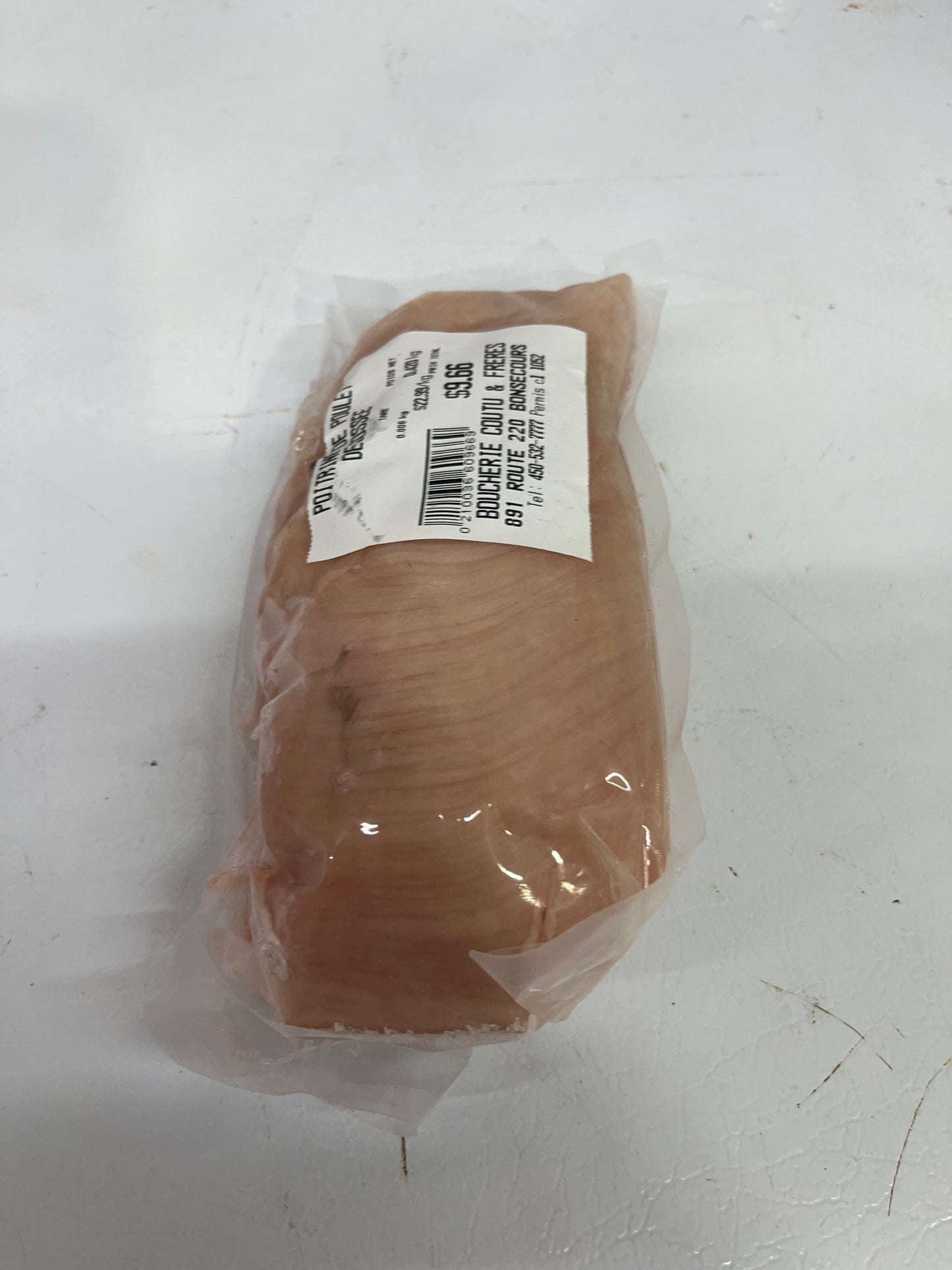 Poitrine de poulet de grain