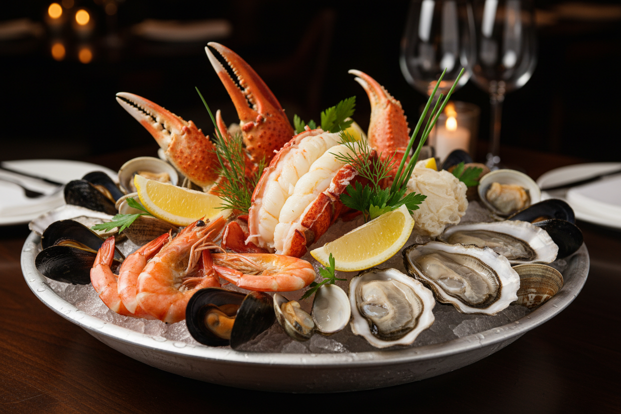 POISSON ET FRUITS DE MER