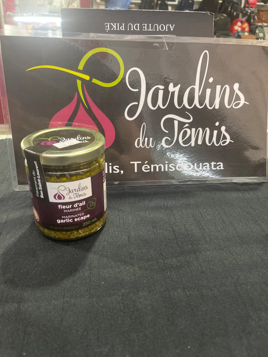 Fleurs d’ail marinée
