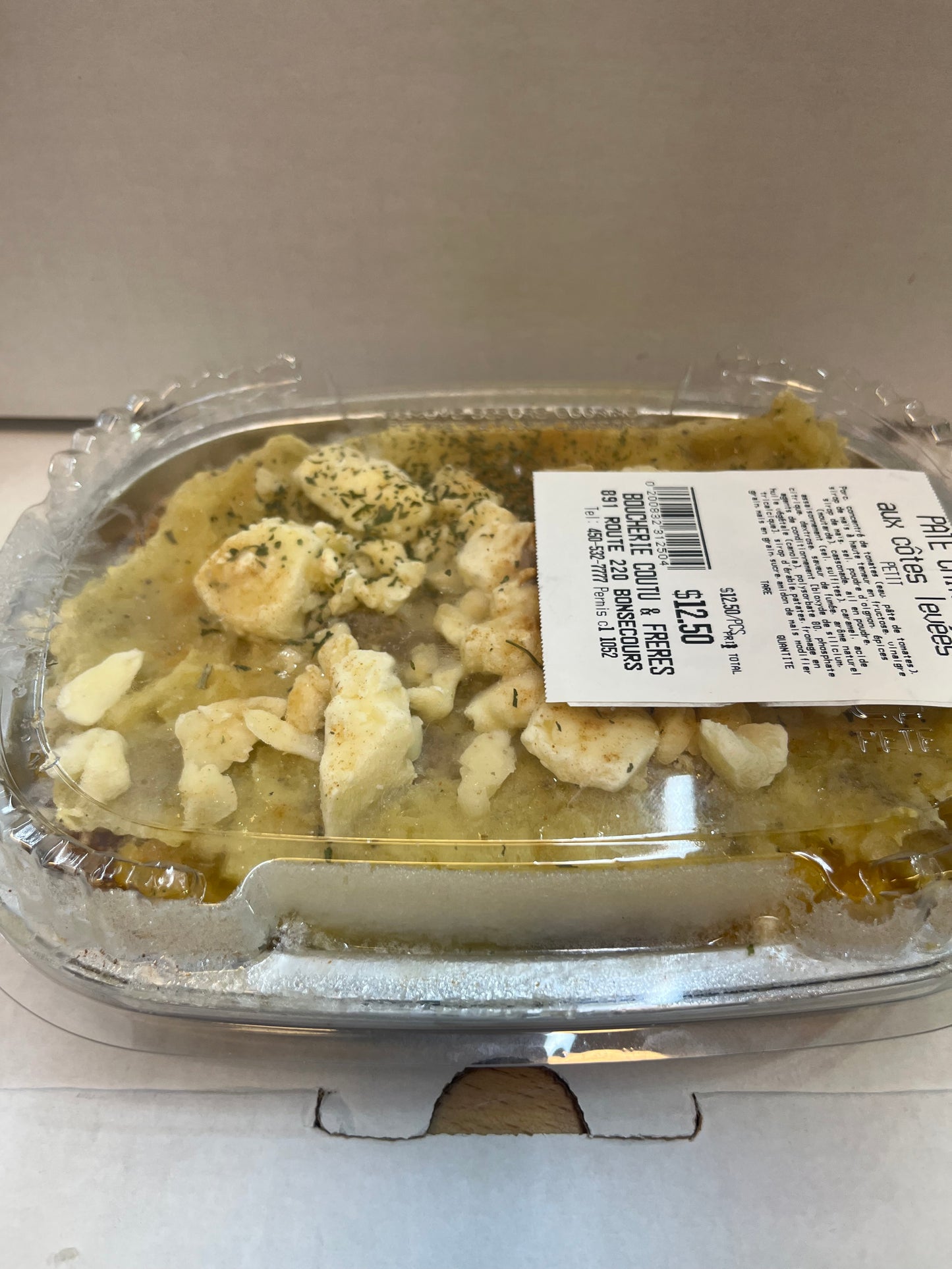 Pâté chinois Cote Levée