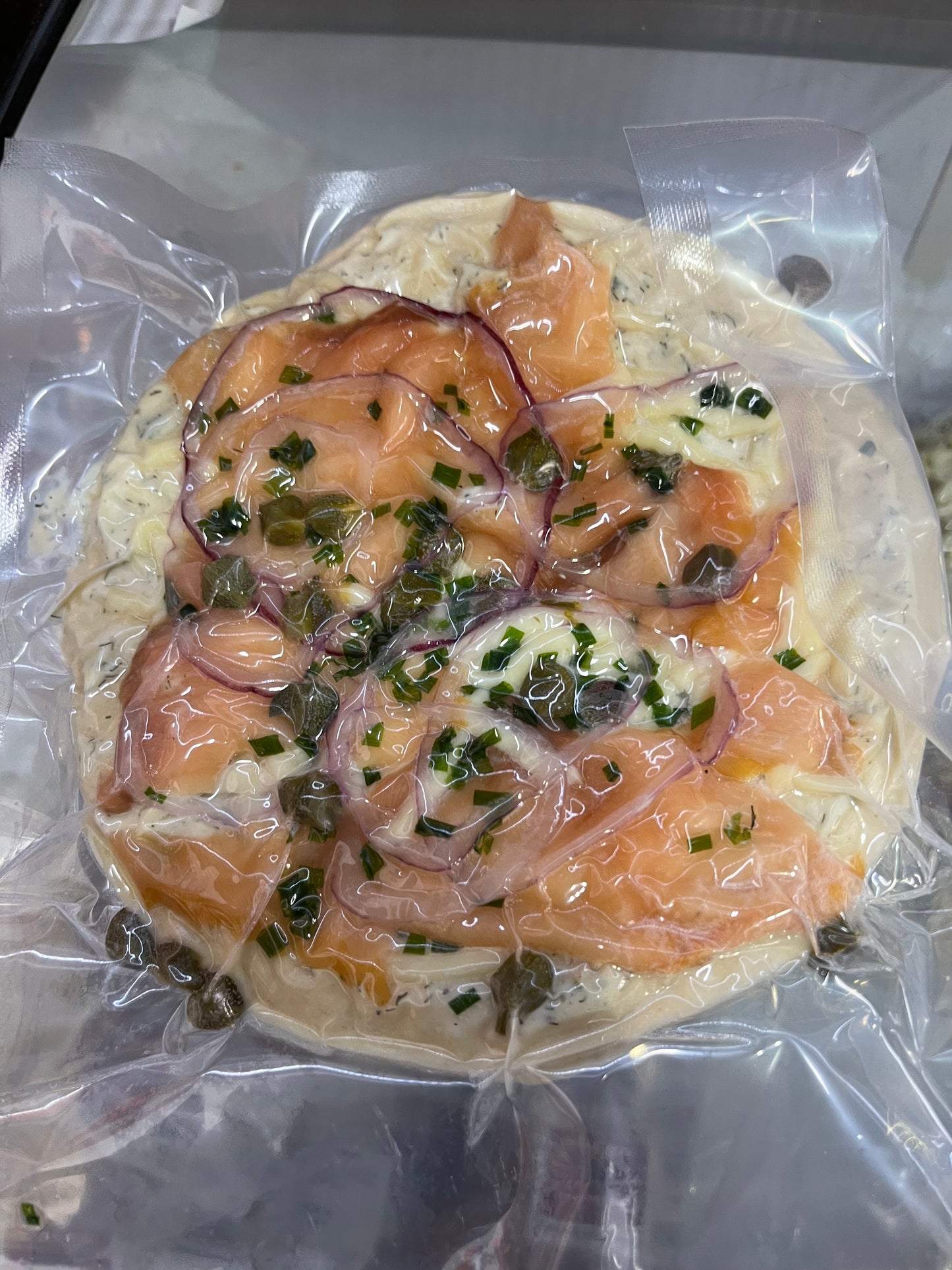 PIZZA SAUMON FUMÉE